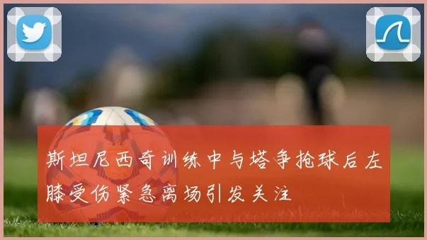 斯坦尼西奇训练中与塔争抢球后左膝受伤紧急离场引发关注